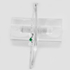 Round Green CZ Real 925 Sterling Silver Jewelry Bangle Diameter 59 Mm. 8.11 G.