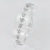 4.43 G. Real 925 Sterling Silver Butterfly Jewelry Bracelet Length 7 Inch.