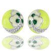 5.72 G. Design Multi-Color Enamel with CZ Real 925 Sterling Silver Earrings