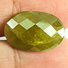 Green Yellow Sphene 21.08 Ct. Cushion Natural Unheated Gemstones Madagascar