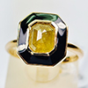 Natural Diamond 1.67 Ct. 14 K Gold 4.48 Grams Ring Size 5.5