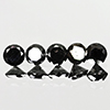 Natural Black Loose Diamond 0.97 Ct. 5 Pcs Round Diamond Cut 3.5 Mm
