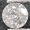 Natural White Loose Diamond 0.24 Ct. Round Diamond Cut 4 Mm