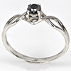 925 Sterling Silver Ring Jewelry 1.06 Grams With Natural Diamond 0.22 Ct. Size 6.5 925 Sterling Silver Ring Jewelry 1.06 Grams With Natural Diamond 0.22 Ct. Size 6.5
