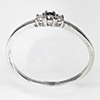 925 Sterling Silver Ring Jewelry 0.91 Grams With Natural Diamond 0.09 Ct. Size 6.5 925 Sterling Silver Ring Jewelry 0.91 Grams With Natural Diamond 0.09 Ct. Size 6.5