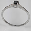 925 Sterling Silver Ring Jewelry 1.59 Grams With Natural Diamond 0.18 Ct. Size 7 925 Sterling Silver Ring Jewelry 1.59 Grams With Natural Diamond 0.18 Ct. Size 7