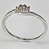 925 Sterling Silver Ring Jewelry 1.55 Grams With Natural Diamond 0.08 Ct. Size 5.5 925 Sterling Silver Ring Jewelry 1.55 Grams With Natural Diamond 0.08 Ct. Size 5.5