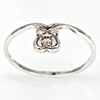 925 Sterling Silver Ring Jewelry 0.87 Grams With Natural Diamond 0.07 Ct. Size 7 925 Sterling Silver Ring Jewelry 0.87 Grams With Natural Diamond 0.07 Ct. Size 7