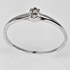 925 Sterling Silver Ring Jewelry 0.78 Grams With Natural Diamond 0.05 Ct. Size 6.5 925 Sterling Silver Ring Jewelry 0.78 Grams With Natural Diamond 0.05 Ct. Size 6.5