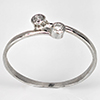 925 Sterling Silver Ring Jewelry 1.52 Grams With Natural Diamond 0.11 Ct. Size 7.25 925 Sterling Silver Ring Jewelry 1.52 Grams With Natural Diamond 0.11 Ct. Size 7.25