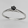 925 Sterling Silver Ring Jewelry 0.80 Grams With Natural Diamond 0.13 Ct. Size 6.5 925 Sterling Silver Ring Jewelry 0.80 Grams With Natural Diamond 0.13 Ct. Size 6.5