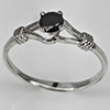925 Sterling Silver Ring Jewelry 1.05 Grams With Natural Diamond 0.22 Ct. Size 6.5 925 Sterling Silver Ring Jewelry 1.05 Grams With Natural Diamond 0.22 Ct. Size 6.5