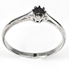 925 Sterling Silver Ring Jewelry 1.10 Grams With Natural Diamond 0.13 Ct. Size 6.5 925 Sterling Silver Ring Jewelry 1.10 Grams With Natural Diamond 0.13 Ct. Size 6.5