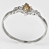 925 Sterling Silver Ring Jewelry 0.96 Grams With Natural Diamond 0.10 Ct. Size 6.5 925 Sterling Silver Ring Jewelry 0.96 Grams With Natural Diamond 0.10 Ct. Size 6.5
