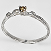 925 Sterling Silver Ring Jewelry 1.08 Grams With Natural Diamond 0.09 Ct. Size 6.5 925 Sterling Silver Ring Jewelry 1.08 Grams With Natural Diamond 0.09 Ct. Size 6.5