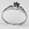 925 Sterling Silver Ring Jewelry 1.27 Grams With Natural Diamond 0.20 Ct. Size 5.5 925 Sterling Silver Ring Jewelry 1.27 Grams With Natural Diamond 0.20 Ct. Size 5.5