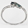 925 Sterling Silver Ring Jewelry 1.10 Grams With Natural Diamond 0.20 Ct. Size 5.5 925 Sterling Silver Ring Jewelry 1.10 Grams With Natural Diamond 0.20 Ct. Size 5.5