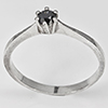 925 Sterling Silver Ring Jewelry 1.67 Grams With Natural Diamond 0.20 Ct. Size 6.5 925 Sterling Silver Ring Jewelry 1.67 Grams With Natural Diamond 0.20 Ct. Size 6.5