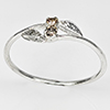 925 Sterling Silver Ring Jewelry 0.65 Grams With Natural Diamond 0.06 Ct. Size 6 925 Sterling Silver Ring Jewelry 0.65 Grams With Natural Diamond 0.06 Ct. Size 6