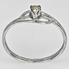 925 Sterling Silver Ring Jewelry 0.96 Grams With Natural Diamond 0.10 Ct. Size 7 925 Sterling Silver Ring Jewelry 0.96 Grams With Natural Diamond 0.10 Ct. Size 7