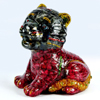 1175.00 Ct. Good Color Lion Figure Mold Natural Ruby Sapphire 3 x 2.8 x 2 Inch