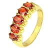 1.99 Ct. Clean Natural Gemstone Red Songea Sapphire 18K Solid Gold Ring Size7
