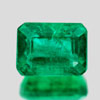 Unheated 2.00 Ct. Octagon Natural Rich Green Emerald