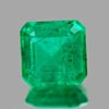 1.42 Ct. Octagon Natural Gem Rich Green Emerald