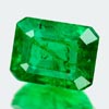 Unheated 2.40 Ct. Octagon Natural Rich Green Emerald