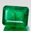 Unheated 2.28 Ct. Octagon Natural Rich Green Emerald