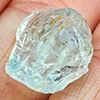 Natural Baby Blue Green Aquamarine 11.27 Ct. Rough Shape 15 x 12.5 Mm Gemstone
