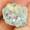 Natural Baby Blue Green Aquamarine 16.29 Ct. Rough Shape 17.8 x 13.2 Mm Gemstone
