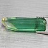 Natural Green Tourmaline 4.87 Ct. Rough Shape 19 x 5.5 Mm Gemstone