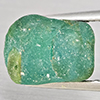 Natural Green Tourmaline 5.32 Ct. Rough Shape 10.3 x 8.3 Mm Gemstone