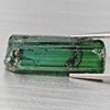 Natural Green Tourmaline 7.71 Ct. Rough Shape 19.3 x 5.9 Mm Gemstone Natural Green Tourmaline 7.71 Ct. Rough Shape 19.3 x 5.9 Mm Gemstone