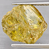 Natural Green Tourmaline 5.30 Ct. Rough Shape 12.7 x 11 Mm Gemstone