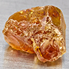 Natural Orange Yellow Tourmaline 7.07 Ct. Rough Shape 11.8 x 9.5 Mm Gemstone