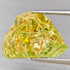 Natural Green Tourmaline 6.34 Ct. Rough Shape 13.5 x 9.8 Mm Gemstone