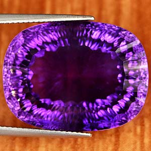38.42 Ct. Miraculous Concave Cut Clean Violet Amethyst