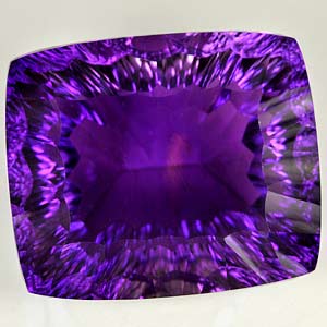 49.86 Ct. Concave Cut Clean Hydrothermal Amethyst Color