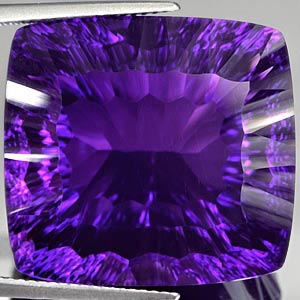 46.62 Ct. Concave Cut Clean Hydrothermal Amethyst Color