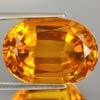 23.77 Ct. Attractive Clean Quartz Citrine Color Brazil