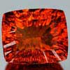 55.18 Ct. Concave Cut Hydrothermal Citrine Color Gem