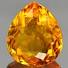 19.84 Ct. Blazing Clean Quartz Citrine Color Brazil Gem