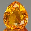 20.99 Ct. Stunning Clean Quartz Citrine Color Brazil