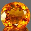24.86 Ct. Beauteous Clean Orange Yellow Quartz Citrine