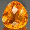 16.48 Ct. Impressive Natural Orange Yellow Citrine Gem
