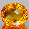 22.50 Ct. Brilliant Clean Quartz Citrine Color Brazil