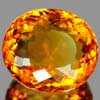 27.88 Ct. Awesome Clean Citrine Color Quartz Brazil Gem