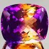 50.17 Ct. Clean Natural Hydrothermal Bi Color Ametrine